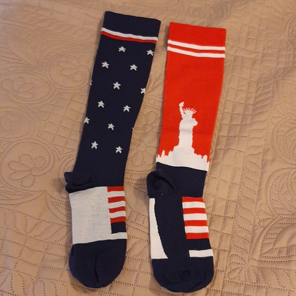 Patriotic long socks